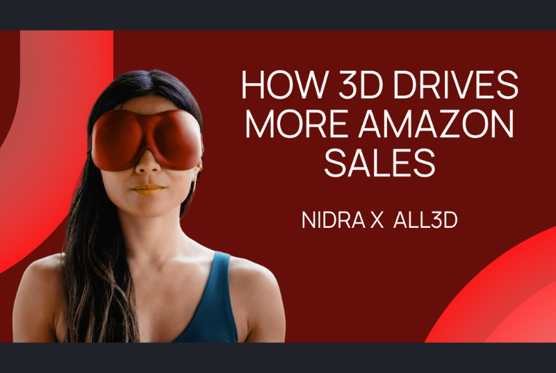How NIDRA Uses 3D Models to Elevate the Amazon Shopping Experience